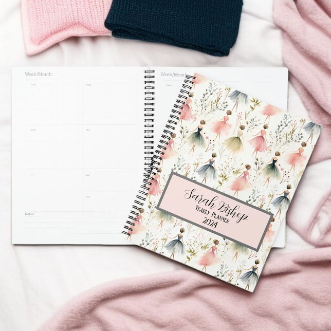 Agenda Ballerina Yearly Planner Personalizado Hardcover (Subido por el creador)