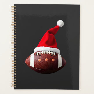 Agenda Balón de Fútbol Americano de Navidad Sombrero de S