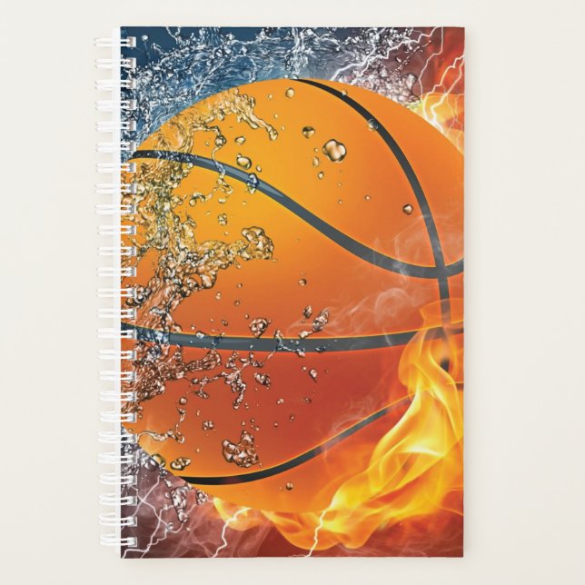 Agenda Baloncesto en llamas (Anverso)