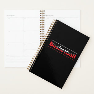 Agenda Baloncesto Jugador - Arco Geométrico Minimalista