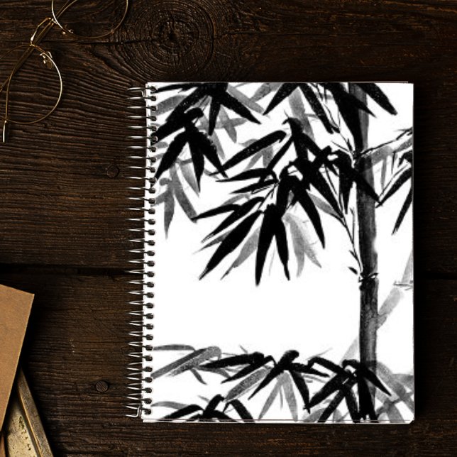 Agenda Bambú - verde oliva - bw (Subido por el creador)