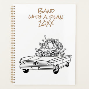 Agenda Banda Con Planner De Plan 20XX