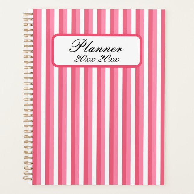 Agenda Banda rosa (Anverso)