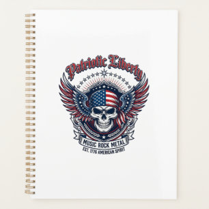 Agenda Bandana Patriótica Rocker Old Glory Música Rock Me