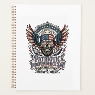 Agenda Bandana Patriótica Rocker Old Glory Música Rock Me