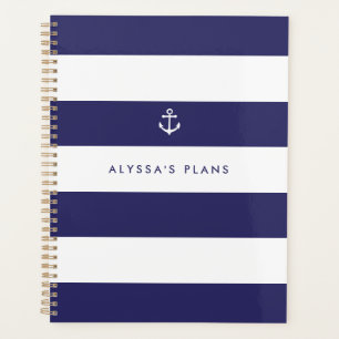 Agenda Bandas azules y blancas de la Marina Náutica
