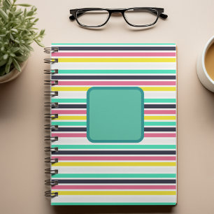 Agenda Bandas horizontales coloreadas
