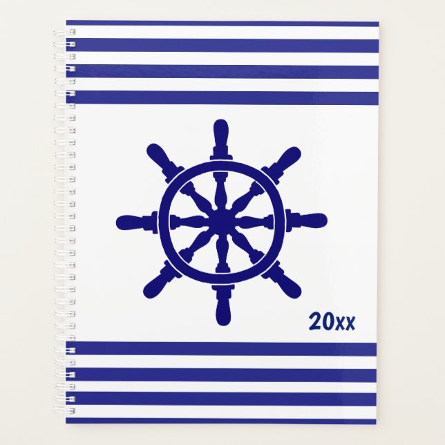 Agenda Bandas náuticas con rueda y fecha de los buques (Anverso)