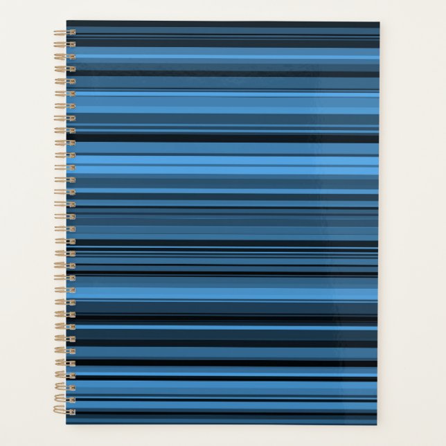 Agenda Bandas negras azules (Anverso)