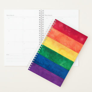 Agenda Bandera arcoiris del orgullo gay