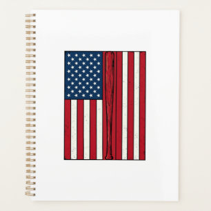 Agenda Bandera de béisbol deteriorada diseño vectorial vi