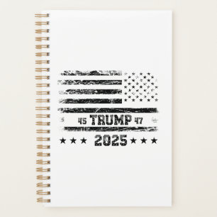 Agenda Bandera de Estados Unidos.Presidente Donald Trump.