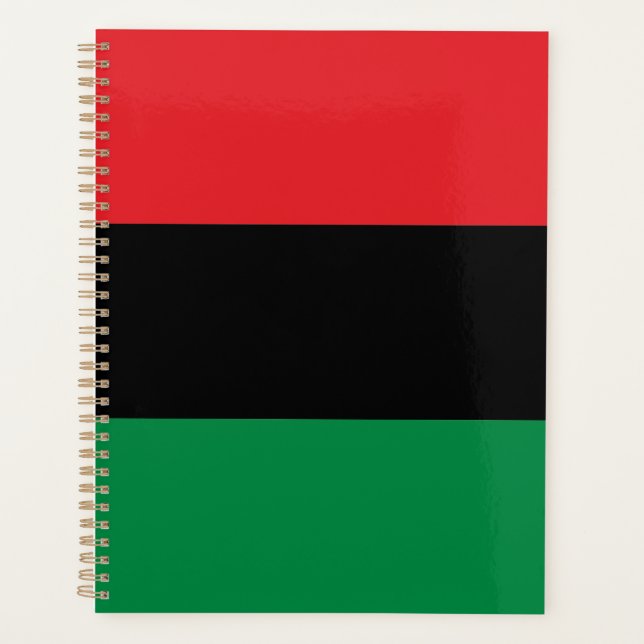 Agenda Bandera de Kwanzaa africana moderna (Anverso)