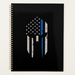 Agenda Bandera de la Línea Azul del Casco Espartano