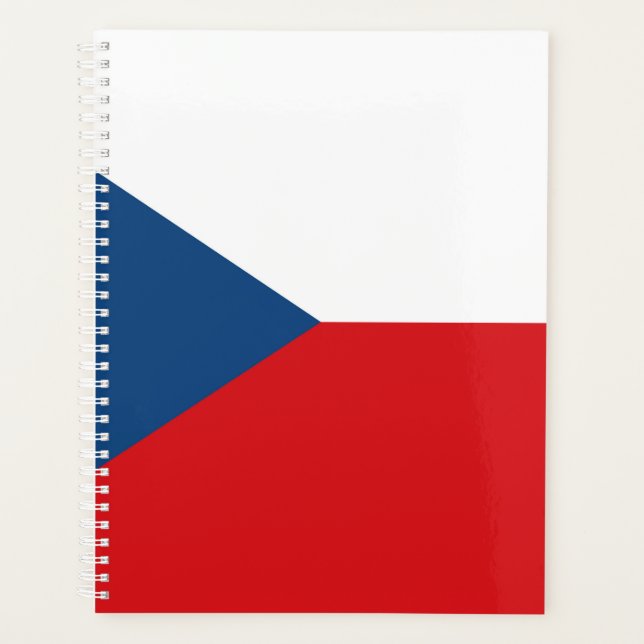 Agenda Bandera de la República Checa (Anverso)