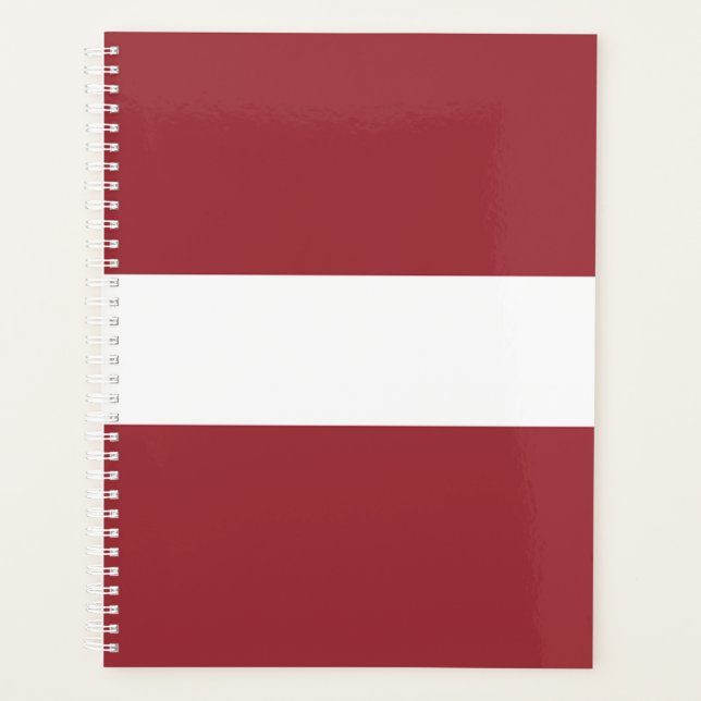 Agenda Bandera de Letonia (Anverso)