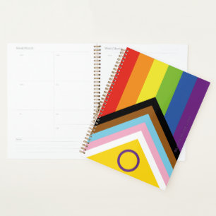 Agenda Bandera de orgullo intersexual de SlipperyJoe's fo