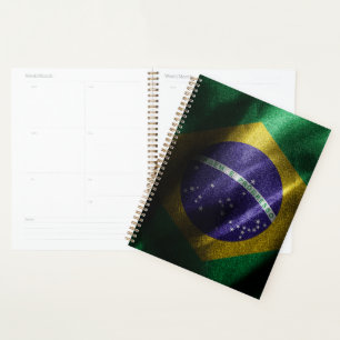 Agenda Bandera de seda de Brasil