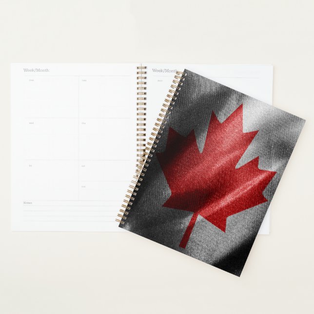 Agenda Bandera de seda de Canadá (Demostración)