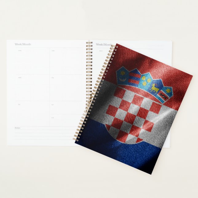 Agenda Bandera de seda de Croacia (Demostración)