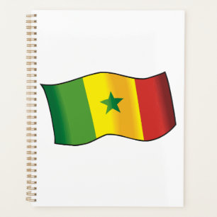 Agenda Bandera de Senegal Orgullo Senegalés Verde Amarill