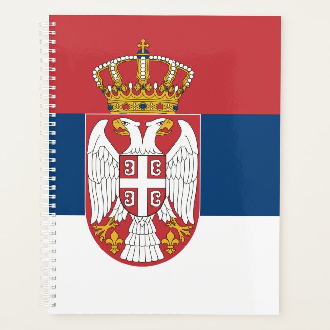 Agenda Bandera de Serbia (Anverso)