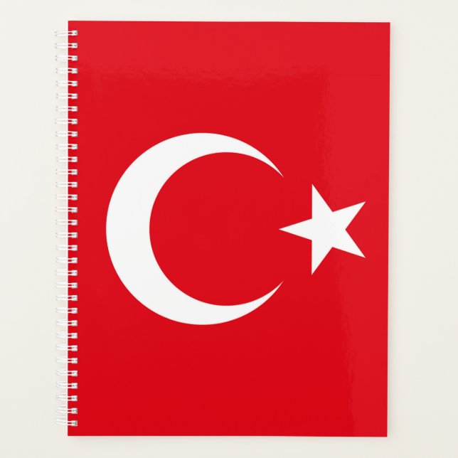 Agenda Bandera de Turquía (Anverso)