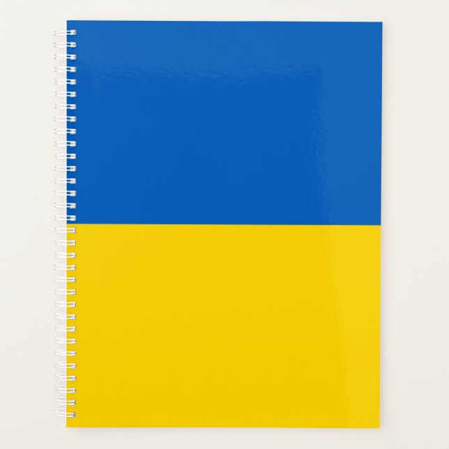 Agenda Bandera de Ucrania (Anverso)