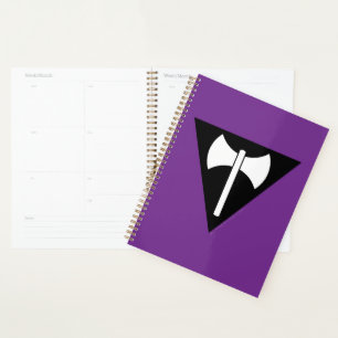 Agenda bandera del orgullo lésbico SlipperyJoe feminista