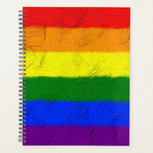 Agenda Bandera del Orgullo Pintado