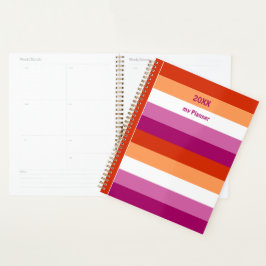 Agenda Bandera lesbiana LGBTQ+ Bandas para el orgullo -