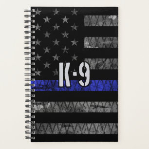 Agenda Bandera policial de la unidad K-9 en peligro