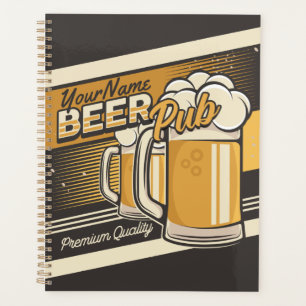 Agenda Bar de pub de cerveza fría premium personalizado M