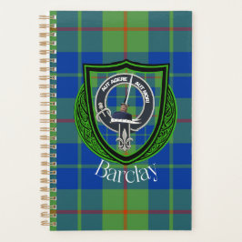 Agenda Barclay Scottish Clan Tartan & Crest