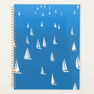 Agenda Barcos de vela en el mar azul profundo - Regatta