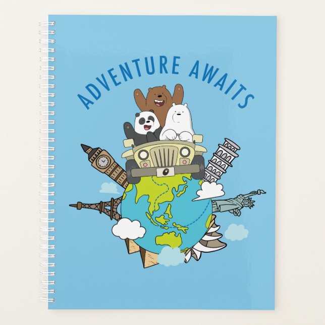 Agenda Bare Bears - Aventura (Anverso)