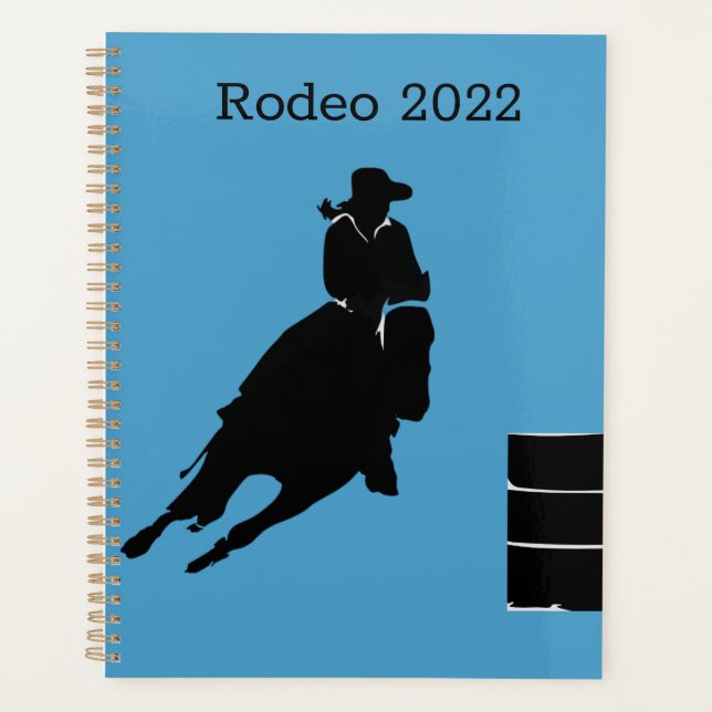Agenda Barrel Racer (Anverso)