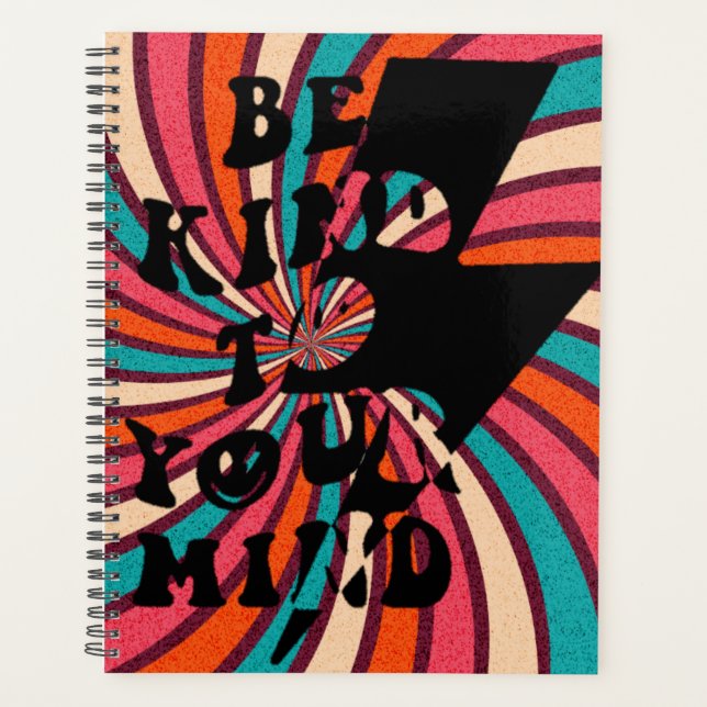 Agenda Be kind to your mind (Anverso)