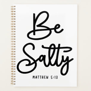 Agenda Be Salty Be Light Matthew 5:13 Cita Cristiana