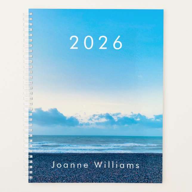 Agenda Beach Scene (Anverso)