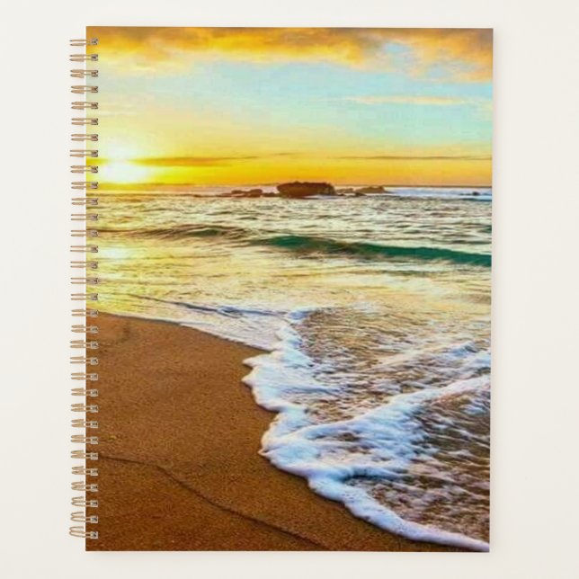 Agenda Beach Sunset (Anverso)