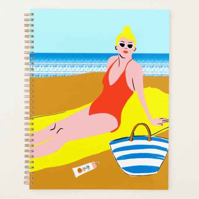 Agenda Beachy Keen - Amarillo (Anverso)