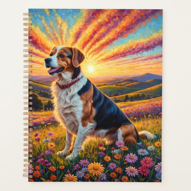 Agenda Beagle dog (Anverso)