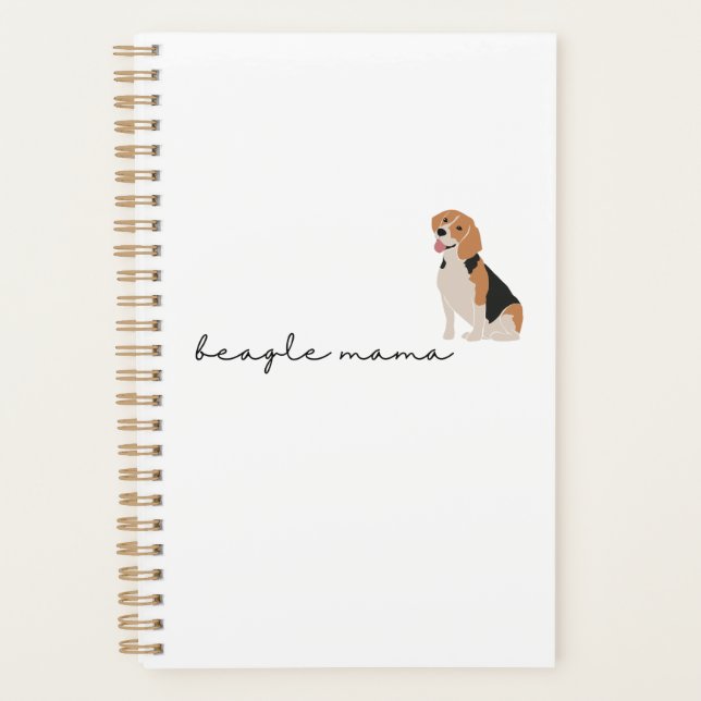 Agenda Beagle Mama Planner (Anverso)