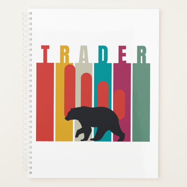 Agenda Bearish market | Trader | Simple design (Anverso)