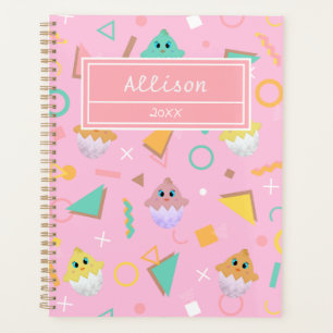 Agenda Bebé rosa Chick