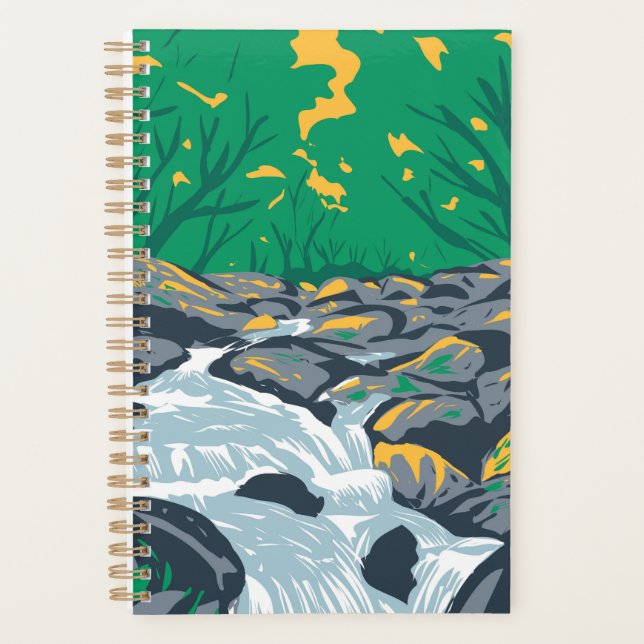 Agenda Becky Falls Dartmoor (Anverso)