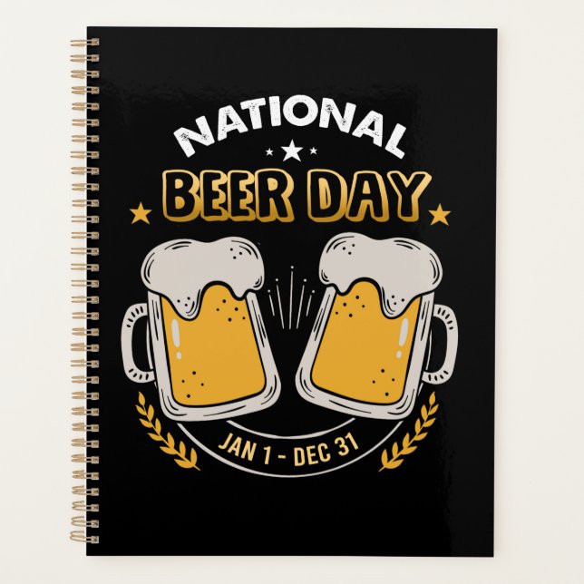 Agenda Beer Lover | Día nacional de la cerveza (Anverso)