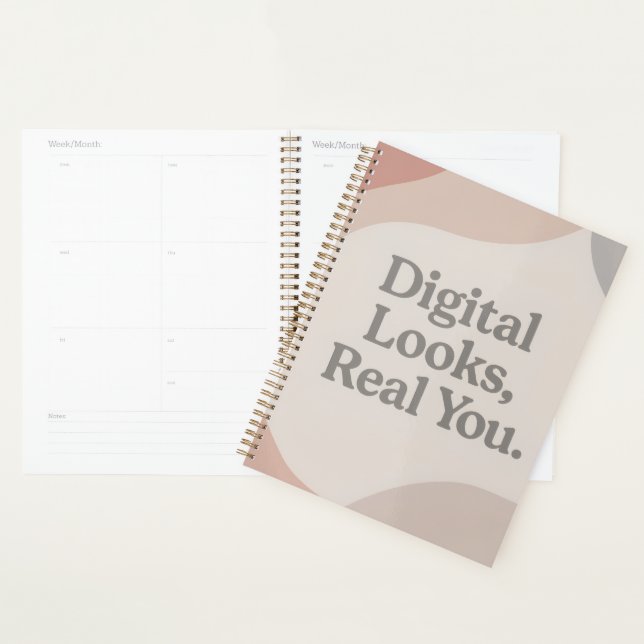 Agenda Beige and grey marble tones AI art  (Demostración)