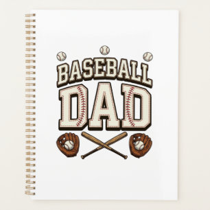 Agenda Béisbol Antiguo Papá Día del Padre